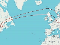 Kraków-Frankfurt-Toronto-Québec-Toronto-Warszawa-Kraków